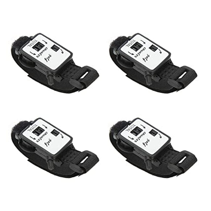 Scour Counter Watch Manual Stroke Keeper Portable Golf Score Tracker Wrist Wearable for Golfers Plastic 4PCS Set