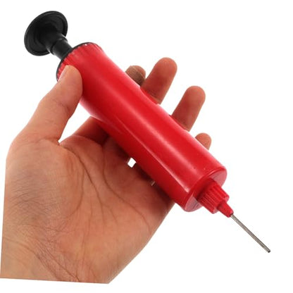 Portable Mini Inflatable Ball Pump for Basketball Volleyball and Soccer Lightweight Handheld Inflater Needle and Hose for Sports Equipment and Exercise