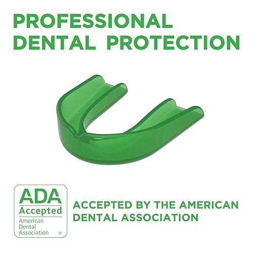 Delta Dental Sports Mouth Guard - ADA Accepted - 2X The Impact Absorption - Works with Braces - Navy