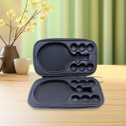 Table Tennis Racket Case Table Tennis Bag Carrier Portable Storage Bag, Pong Paddle Case, for Indoor Outdoor Accessory