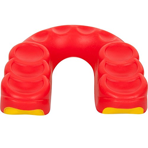 Venum Challenger Mouthguard - Red/Yellow - color: Red/Yellow, size: Adult