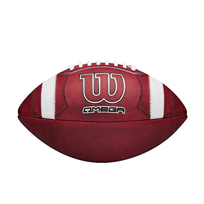WILSON Omega Official College Football - Official Size, Brown