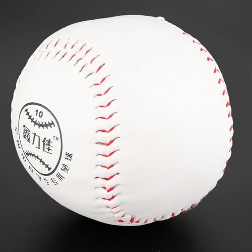 Alomejor Sports Official Size Softballs Fastpitch Practice Softballs PVC Hand Sewing Softball for Practice Training