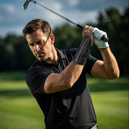 Golf Wrist Training Aid, Trainer Pro Hand Gesture Practice Brace Firm Fit Improve Stability Easy Correct Training Playing Swing Gesture Auxiliary Tool For Golf Beginner Pro Improve Swing Technique