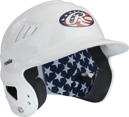 Rawlings | COOLFLO Batting Helmet | T-Ball (6 1/4" - 6 7/8") | Black - color: USA - REMIX