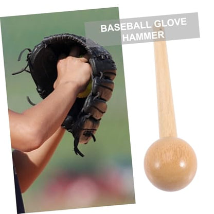 BESPORTBLE Wood Mallet Ball Glove Game Used Catchers Mitt Batting Titanium Hammer Thermal Gloves Mens Baseball