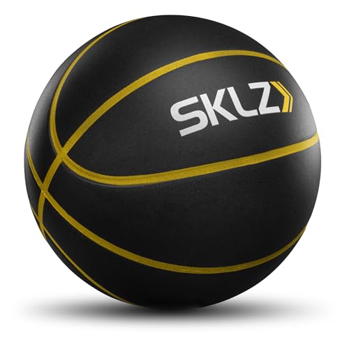 SKLZ Bashhhketball Pro Silent Basketball – Official Size 7, 29.5" Indoor Foam Training Ball, Quiet Dribbling