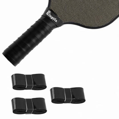 Over Grip [Pack of 3] Black, Anti Slip, Quick-Drying Tennis Racket Grip | Super Absorbent Sweat-Resistant Grip Tape | Sports Gear