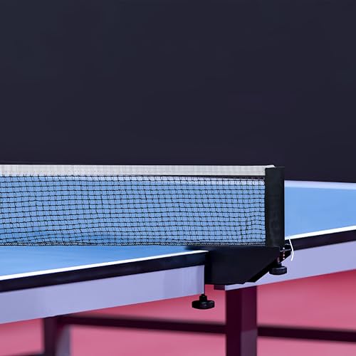 Runhike Ping Pong Net Compatible with Stiga, Durable Stable Table Tennis Net Compatible with Stiga, Stable for Intense Table Tennis Matches with Chian Tension,Navy,2PCS