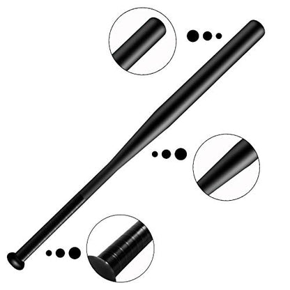 Baseball Bat Steel with Carrying Bag - color: Black
