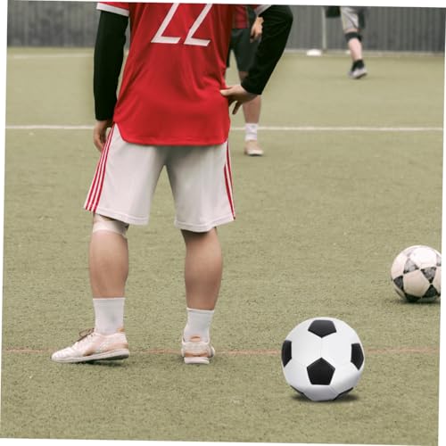 Size 5 Training Soccer Ball, Sturdy Pu Machine-Stitched Football for Indoor and Outdoor Football Training and Practice