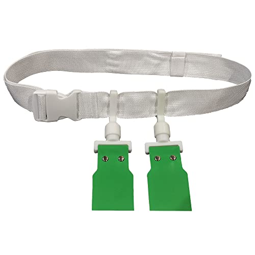 Flag Football Belt - 2 Flags - Single - color: Green