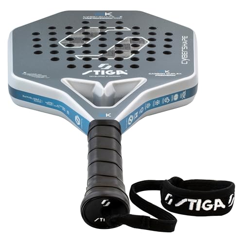 STIGA Cybershape Padel Racket - size: 18K