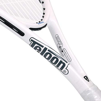 Teloon Recreational Adult Tennis Rackets-27 inch Tennis Racquet for Men and Women College Students Beginner Tennis Racket. - color: V4-White and Blue