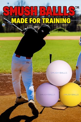 Soft Foam Baseballs, Regulation Size Training Ball for Indoor & Outdoor Batting, Throwing & Catching Practice – Safe for Windows, Youth & Adult Players