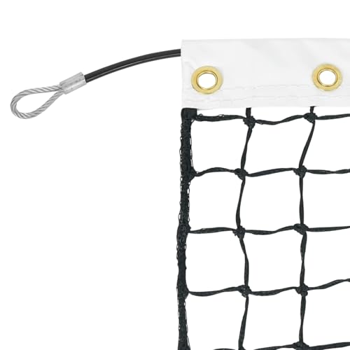 Aoneky 21ft Professional Outdoor Pickleball Replacement Net, 4mm Braided PE with Vinyl Coated Cable, Heavy Duty Weatherproof Netting for Regulation Court