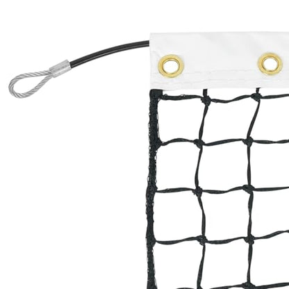 Aoneky 21ft Professional Outdoor Pickleball Replacement Net, 4mm Braided PE with Vinyl Coated Cable, Heavy Duty Weatherproof Netting for Regulation Court
