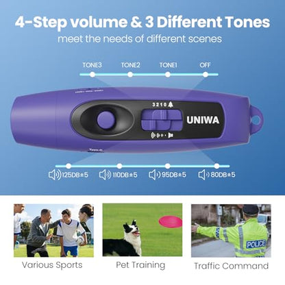 Electronic Whistle with USB Charging, 3 Tone & 3 High Volume Hand Emergency Whistle for Referee Coaches Teacher, Outdoor Sport Game Camping Safety Electric Whistle with Lanyard - color: blue