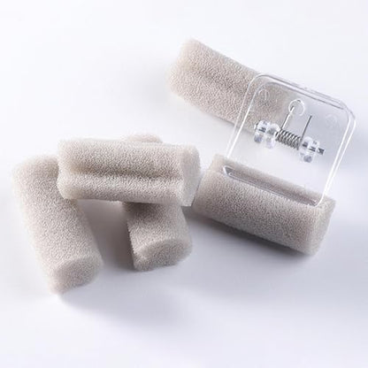 Table Tennis Racket Wipe Brush, with Clamp Absorbent Professional Replacement, Table Tennis Racket Glues Sponge, Secure Clamp Deep Cleaning Absorbent for Professionals Enthusiasts Beginners