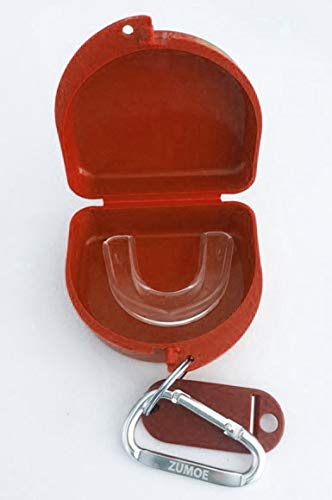 Field Hockey Mouthguard Retainer Case - Winning Team - Red