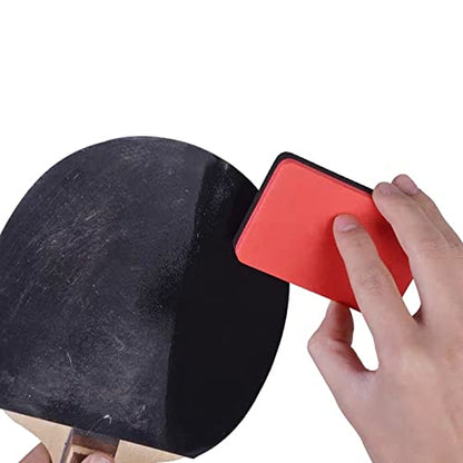 Yuly 1Piece Portable Table Tennis Cleaning Sponge Easy to Use for Racket Rubber Cleaner Tennis Racket Care Accessor Table Tennis Cleaning Sponge Table Tennis Cleaner Sponge Rubber