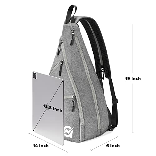 A11N SPORTS Pickleball Bag, Reversible Crossbody Sling Bag/Backpack for Women Men