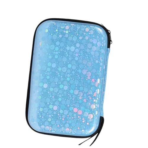Hard Shell Table Tennis Paddle Bag Pingpong Paddles Carrying Case Racket Bat Storage Holder for Training Table Tennis Paddle Bag Hard Shell Racket Bat Storage for Man - color: Navy Blue