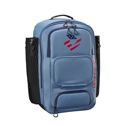 DeMarini Spectre V2 Baseball/Softball Bags - color: Element/Navy, style: Backpack