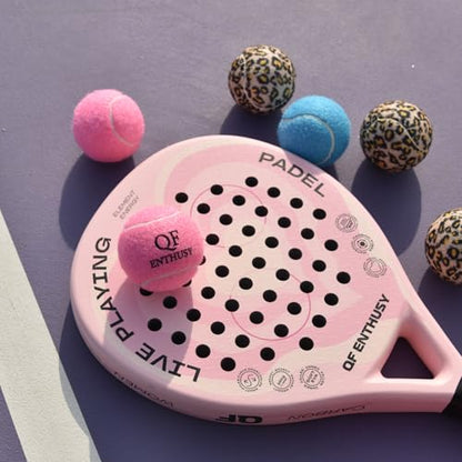 Pink Tennis Balls, 3 Pack Tennis, Suitable for Beginner, Training, Matches & Practice Sessions, Single Can(Pink)