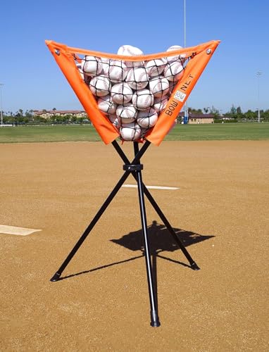 Bownet Big Mouth Replacement Net – Heavy Duty Baseball & Softball Practice Net, Fits Original Frame, Batting & Pitching Training Net - color: OSFA, size: 34
