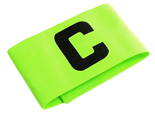 Football Soccer Elastic Captain Armband Basketball Adjustable Player Bands