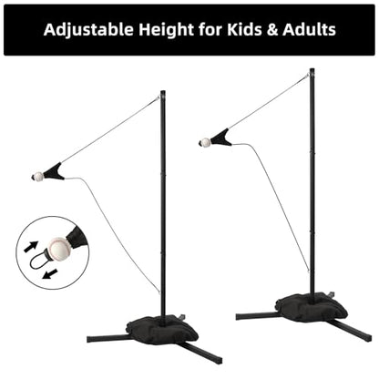 Baseball & Softball Swing Trainer, Portable Hitting Trainer System with Adjustable Height | Rotating Ball, Batting Practice Equipment for All Skill Levels