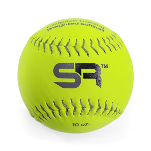 Score It Right Weighted Softballs – 5 Sizes - Softball Training Weighted Balls – Softball Training Equipment to Improve Hitting Strength, Power, Precision – Practice Softballs for All Levels