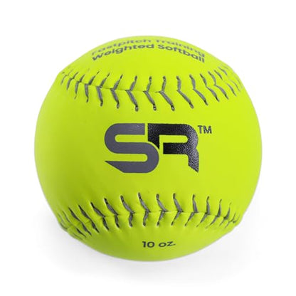 Score It Right Weighted Softballs – 5 Sizes - Softball Training Weighted Balls – Softball Training Equipment to Improve Hitting Strength, Power, Precision – Practice Softballs for All Levels