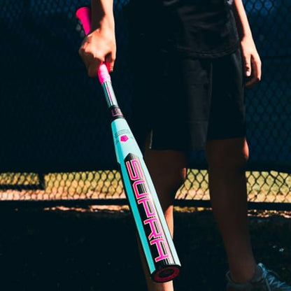 Louisville Slugger 2026 Supra™ 2 ¾” USSSA Baseball Bats - color: Neon Mint/Pink