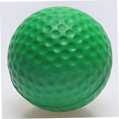 11pcs Pu Elastic Dimple Practice Golf Balls Soft Lightweight Durable Training Balls for Indoor and Outdoor Use for Daily Practice