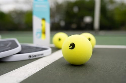 Gamma Librarian Foam Quiet Pickleball Balls – Low-Noise Practice Balls with True Bounce on Any Surface – Foam Pickleballs Available in 48 Box, 3 Pack, or 6 Pack