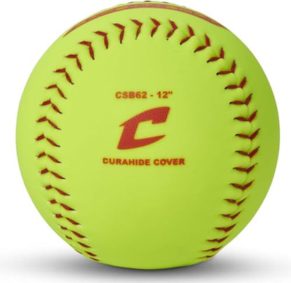 Champro Safe-T-Softball Cover - color: Optic Yellow, size: 12 Inch (Pack of 12)