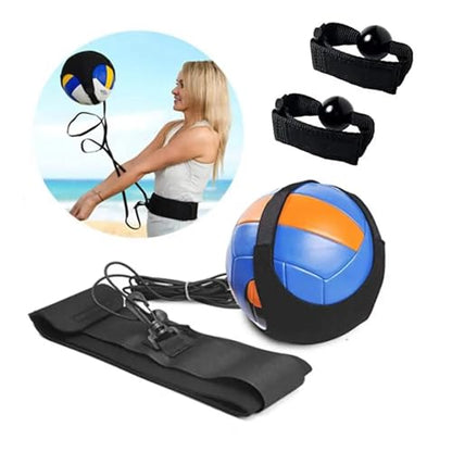 2set Volleyball Practice Belt Training Equipment Compact Spike Trainer for Beginners