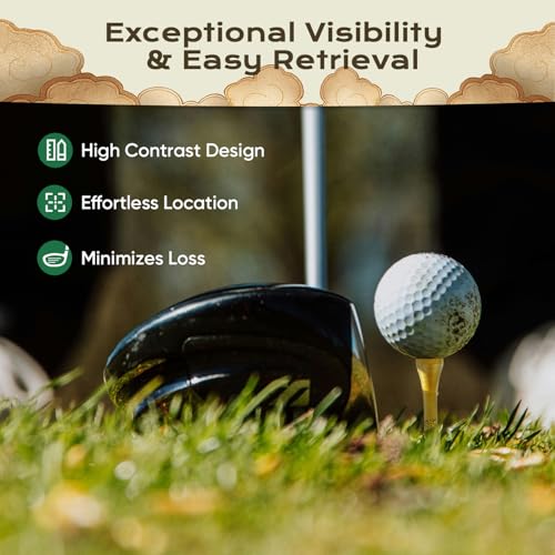 Personalized Bamboo Golf Tees | Custom Pattern | Available in Natural, Golden, Yellow, Black, Blue, Red, Cyan-Green | 30 Count, 3-1/4 Inch