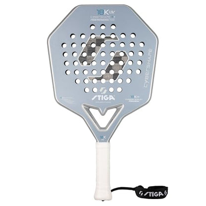 STIGA Cybershape Padel Racket - size: 18K LW