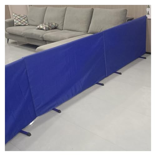 The Movable Ping Pong Ball Baffle,Portable Ping Pong Court Barrier Enclosure, Commercial Table Tennis Baffle Fencing, Indoor Outdoor Sports Field Fence Guardrail，（4 Pcs） - color: 4 Pcs