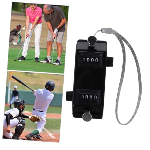 balacoo Golf Scoring Equipment Baseball Pitch Counter Mechanical Counter Tally Clicker Digital Clicker Lightweight Portable for Sports