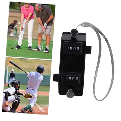 balacoo Golf Scoring Equipment Baseball Pitch Counter Mechanical Counter Tally Clicker Digital Clicker Lightweight Portable for Sports
