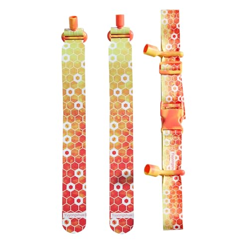 Flag Football Belts, Flag Football Kit for Children/Teenagers/Adults - color: Nacarat