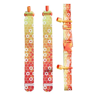 Flag Football Belts, Flag Football Kit for Children/Teenagers/Adults - color: Nacarat