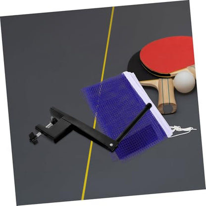 Toddmomy Pong Net Replacement Compatible Retractable Table Tennis Net Clamps Easy Setup for Games