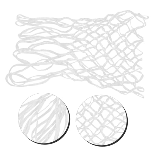 Toddmomy 12 Loop Heavy-Duty Nylon Basketball Net Weather-Resistant Replacement Mesh for Standard Basketball Rim for Outdoor Use
