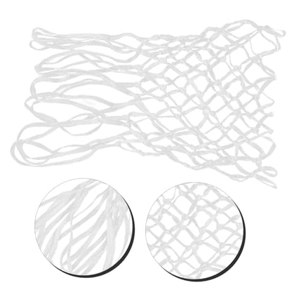 Toddmomy 12 Loop Heavy-Duty Nylon Basketball Net Weather-Resistant Replacement Mesh for Standard Basketball Rim for Outdoor Use