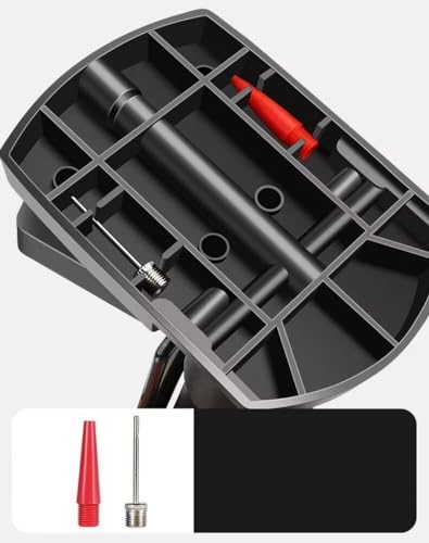 Foot Twin Cylinder Air Pump, Bike Floor Pumps, Air Pump for Ball, for Bicycle Motorbike & Inflatable Bed Pillow & Swimming Items